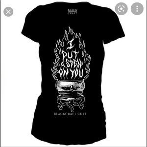 Black craft cult shirt I put a spell on you